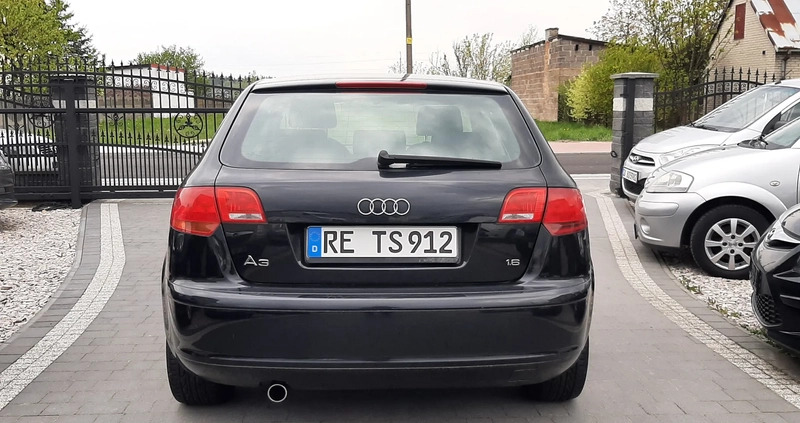 Audi A3 cena 15600 przebieg: 220000, rok produkcji 2005 z Raszków małe 121